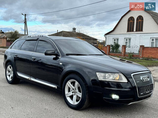 Черный Ауди А6 Олроуд, объемом двигателя 3 л и пробегом 193 тыс. км за 9950 $, фото 2 на Automoto.ua