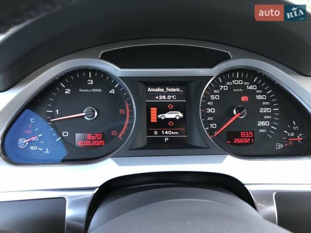 Чорний Ауді A6 Allroad, об'ємом двигуна 3 л та пробігом 266 тис. км за 16300 $, фото 106 на Automoto.ua