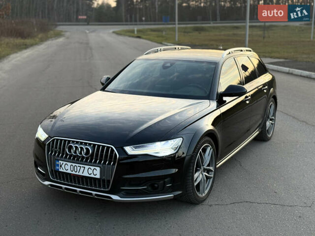 Черный Ауди А6 Олроуд, объемом двигателя 3 л и пробегом 229 тыс. км за 30500 $, фото 2 на Automoto.ua