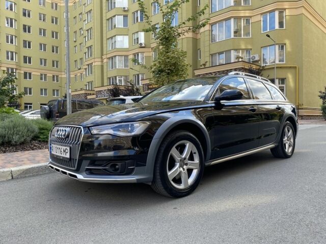 Черный Ауди А6 Олроуд, объемом двигателя 3 л и пробегом 350 тыс. км за 18500 $, фото 2 на Automoto.ua