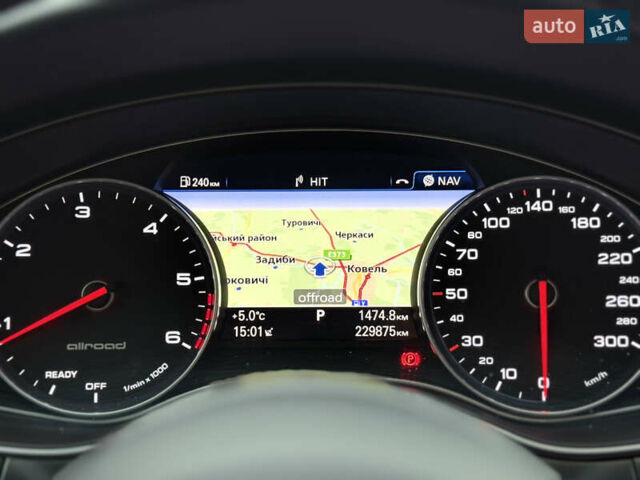 Черный Ауди А6 Олроуд, объемом двигателя 3 л и пробегом 229 тыс. км за 30500 $, фото 170 на Automoto.ua