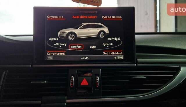 Чорний Ауді A6 Allroad, об'ємом двигуна 2.97 л та пробігом 216 тис. км за 22500 $, фото 1 на Automoto.ua