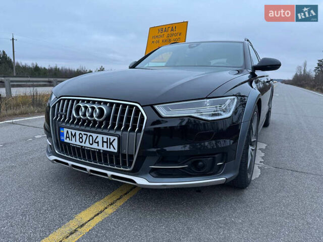 Черный Ауди А6 Олроуд, объемом двигателя 3 л и пробегом 199 тыс. км за 33000 $, фото 2 на Automoto.ua