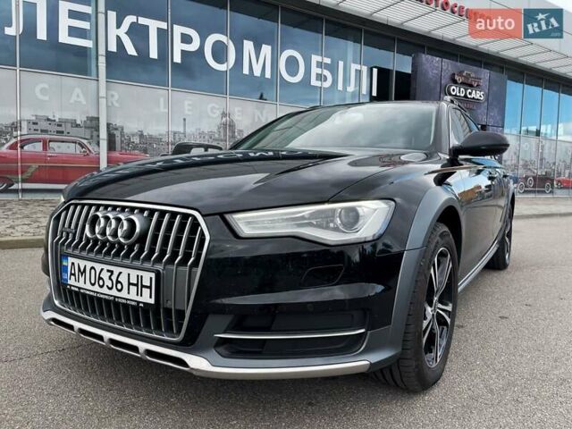 Черный Ауди А6 Олроуд, объемом двигателя 2.97 л и пробегом 370 тыс. км за 32000 $, фото 13 на Automoto.ua
