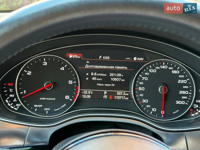 Черный Ауди А6 Олроуд, объемом двигателя 2.97 л и пробегом 138 тыс. км за 32800 $, фото 11 на Automoto.ua