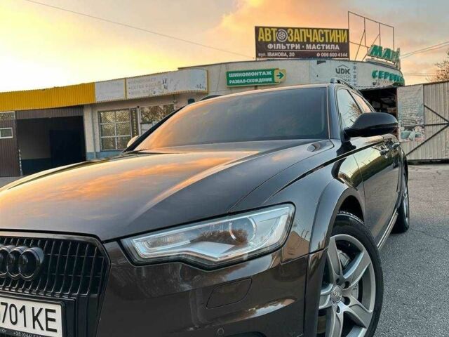 Коричневый Ауди А6 Олроуд, объемом двигателя 3 л и пробегом 140 тыс. км за 16364 $, фото 6 на Automoto.ua