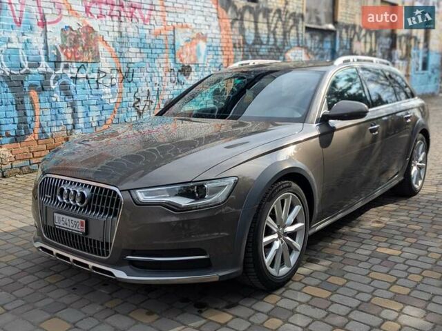 Коричневый Ауди А6 Олроуд, объемом двигателя 2.97 л и пробегом 174 тыс. км за 20950 $, фото 1 на Automoto.ua