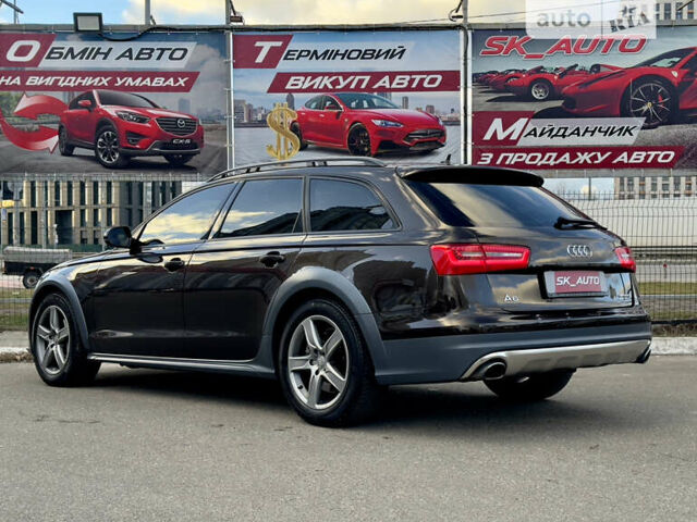 Коричневий Ауді A6 Allroad, об'ємом двигуна 3 л та пробігом 132 тис. км за 18999 $, фото 5 на Automoto.ua