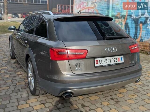 Коричневый Ауди А6 Олроуд, объемом двигателя 2.97 л и пробегом 174 тыс. км за 20950 $, фото 11 на Automoto.ua