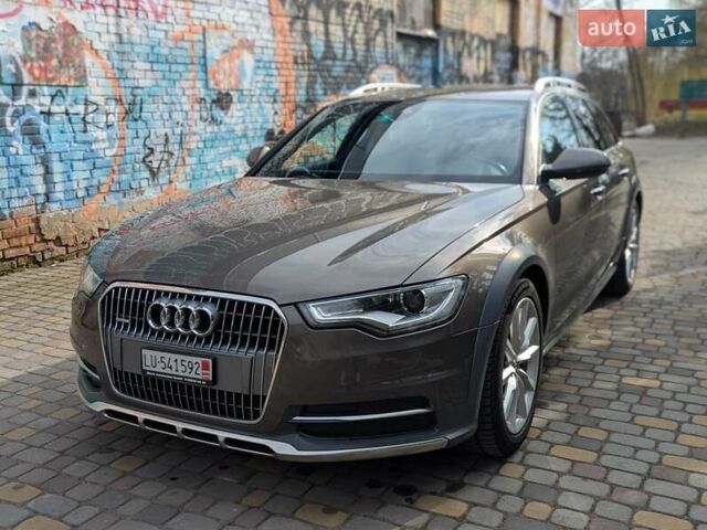 Коричневый Ауди А6 Олроуд, объемом двигателя 2.97 л и пробегом 174 тыс. км за 20950 $, фото 2 на Automoto.ua