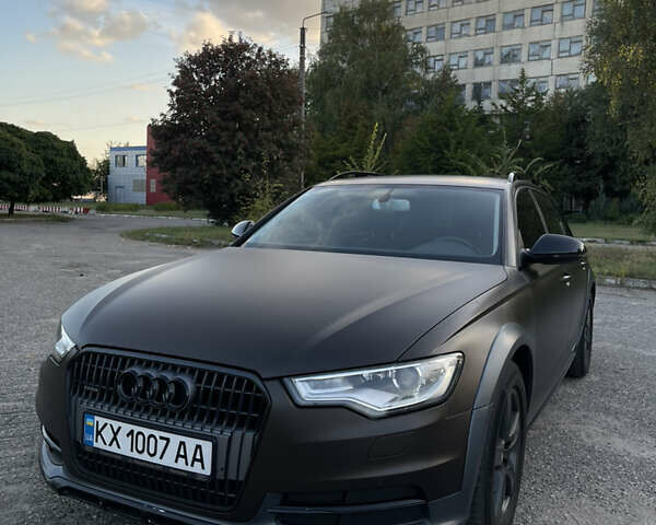 Коричневый Ауди А6 Олроуд, объемом двигателя 2.97 л и пробегом 160 тыс. км за 21999 $, фото 2 на Automoto.ua