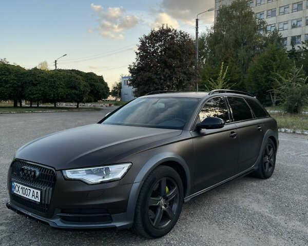 Коричневый Ауди А6 Олроуд, объемом двигателя 2.97 л и пробегом 160 тыс. км за 21999 $, фото 3 на Automoto.ua