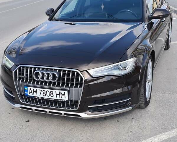 Коричневий Ауді A6 Allroad, об'ємом двигуна 3 л та пробігом 189 тис. км за 23300 $, фото 2 на Automoto.ua