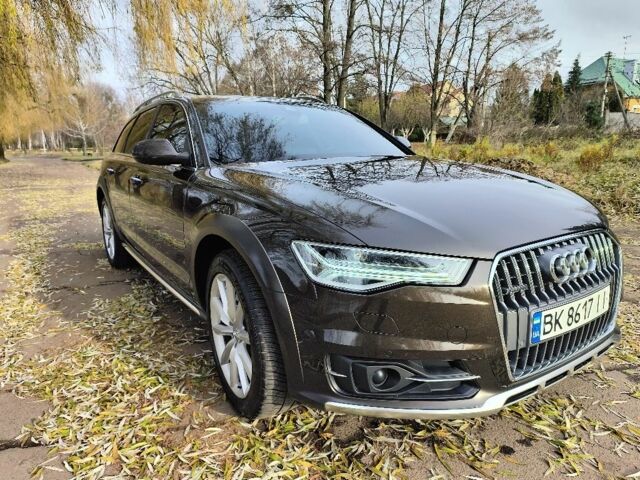 Ауди А6 Олроуд 2017 в Ровно на Automoto.ua Коричневый Ауди А6 Олроуд, объемом двигателя 3 л и пробегом 164 тыс. км за 32999 $, фото 1 на Automoto.ua