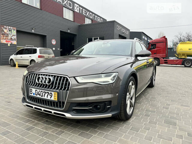 Коричневий Ауді A6 Allroad, об'ємом двигуна 2.97 л та пробігом 169 тис. км за 33900 $, фото 1 на Automoto.ua