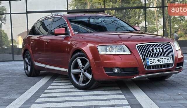Красный Ауди А6 Олроуд, объемом двигателя 2.7 л и пробегом 385 тыс. км за 11200 $, фото 2 на Automoto.ua