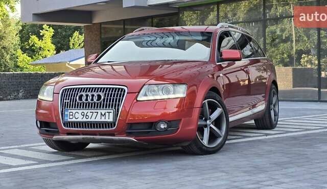Красный Ауди А6 Олроуд, объемом двигателя 2.7 л и пробегом 385 тыс. км за 11200 $, фото 4 на Automoto.ua