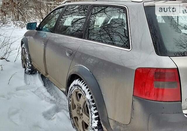 Сірий Ауді A6 Allroad, об'ємом двигуна 2.5 л та пробігом 405 тис. км за 1989 $, фото 12 на Automoto.ua