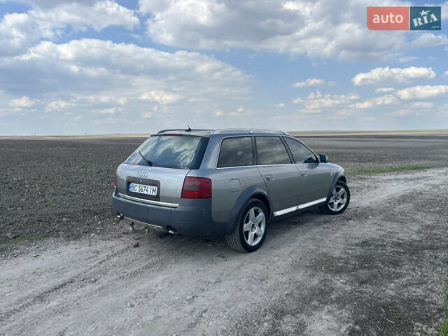 Серый Ауди А6 Олроуд, объемом двигателя 2.5 л и пробегом 384 тыс. км за 5350 $, фото 7 на Automoto.ua