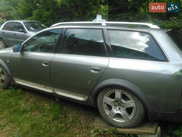 Сірий Ауді A6 Allroad, об'ємом двигуна 2.5 л та пробігом 405 тис. км за 2140 $, фото 10 на Automoto.ua