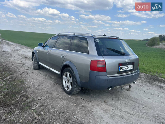 Серый Ауди А6 Олроуд, объемом двигателя 2.5 л и пробегом 384 тыс. км за 5350 $, фото 9 на Automoto.ua