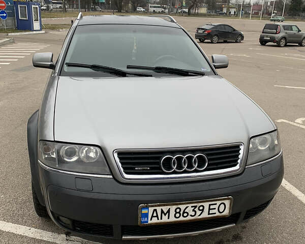 Сірий Ауді A6 Allroad, об'ємом двигуна 2.5 л та пробігом 335 тис. км за 5498 $, фото 16 на Automoto.ua