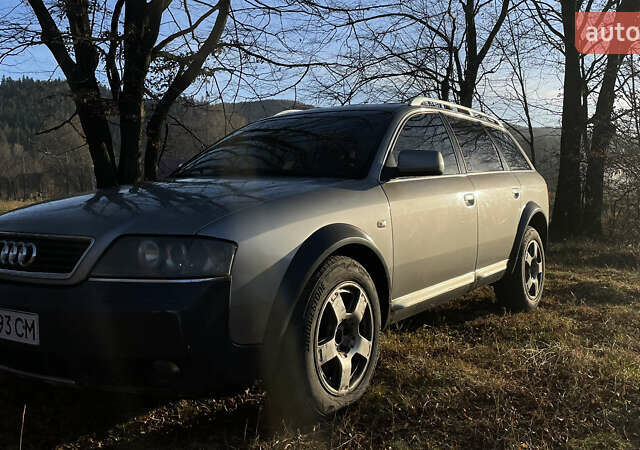 Серый Ауди А6 Олроуд, объемом двигателя 2.5 л и пробегом 440 тыс. км за 5300 $, фото 2 на Automoto.ua