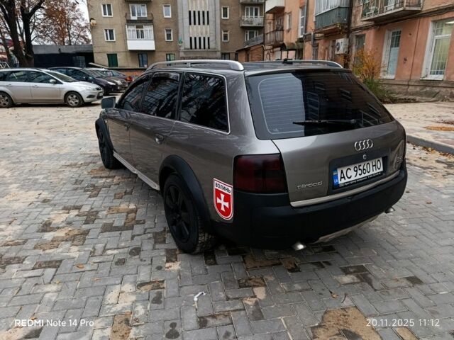 Сірий Ауді A6 Allroad, об'ємом двигуна 2.5 л та пробігом 300 тис. км за 3950 $, фото 3 на Automoto.ua