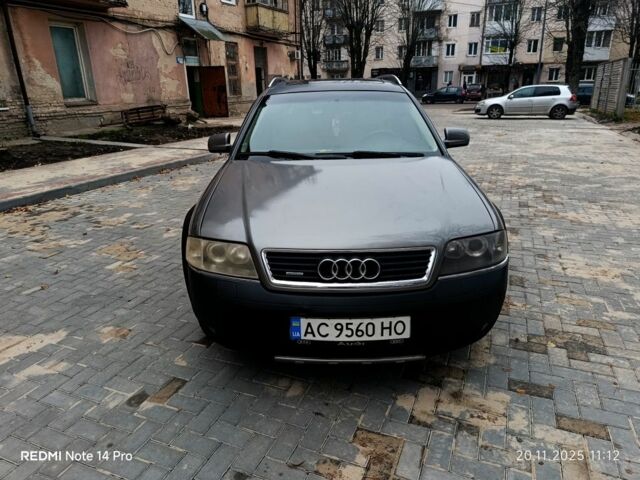 Сірий Ауді A6 Allroad, об'ємом двигуна 2.5 л та пробігом 300 тис. км за 3950 $, фото 2 на Automoto.ua