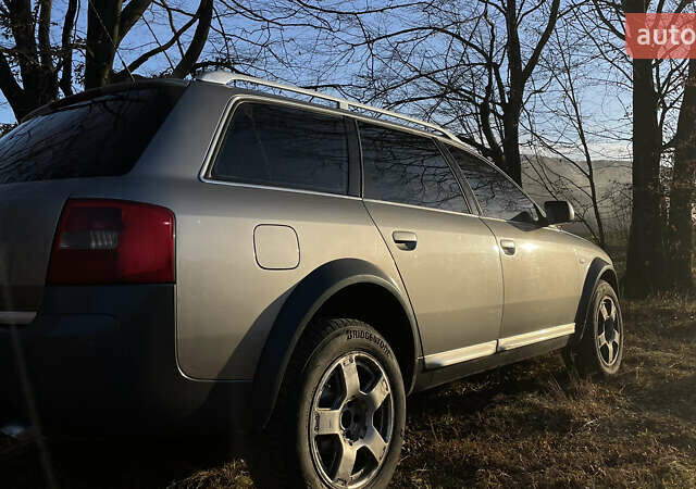 Серый Ауди А6 Олроуд, объемом двигателя 2.5 л и пробегом 440 тыс. км за 5300 $, фото 1 на Automoto.ua