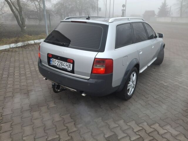 Серый Ауди А6 Олроуд, объемом двигателя 2.5 л и пробегом 300 тыс. км за 5850 $, фото 2 на Automoto.ua