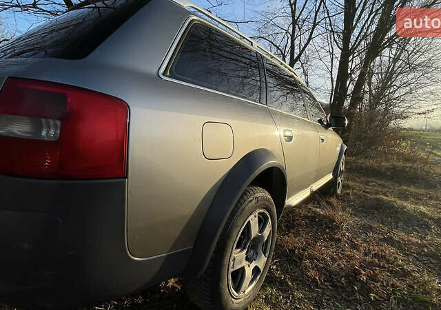 Серый Ауди А6 Олроуд, объемом двигателя 2.5 л и пробегом 440 тыс. км за 5300 $, фото 8 на Automoto.ua