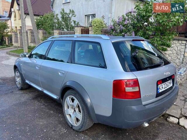 Серый Ауди А6 Олроуд, объемом двигателя 2.5 л и пробегом 276 тыс. км за 4900 $, фото 3 на Automoto.ua