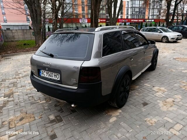 Сірий Ауді A6 Allroad, об'ємом двигуна 2.5 л та пробігом 300 тис. км за 3950 $, фото 4 на Automoto.ua