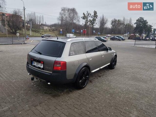 Серый Ауди А6 Олроуд, объемом двигателя 2.5 л и пробегом 320 тыс. км за 6300 $, фото 9 на Automoto.ua