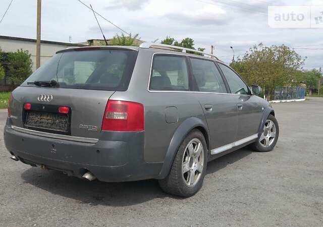 Сірий Ауді A6 Allroad, об'ємом двигуна 2.5 л та пробігом 299 тис. км за 5799 $, фото 7 на Automoto.ua