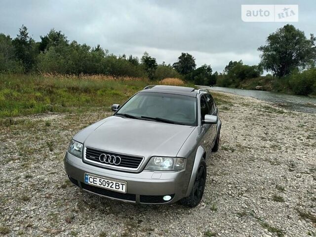 Сірий Ауді A6 Allroad, об'ємом двигуна 2.5 л та пробігом 383 тис. км за 5200 $, фото 1 на Automoto.ua