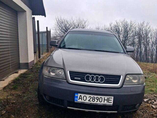 Серый Ауди А6 Олроуд, объемом двигателя 2.5 л и пробегом 461 тыс. км за 5500 $, фото 1 на Automoto.ua