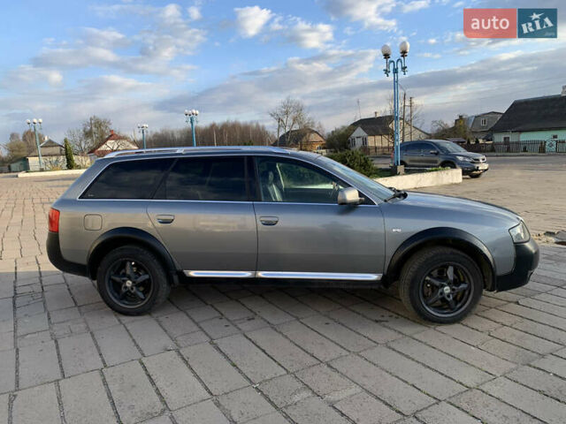 Сірий Ауді A6 Allroad, об'ємом двигуна 2.5 л та пробігом 357 тис. км за 5800 $, фото 8 на Automoto.ua