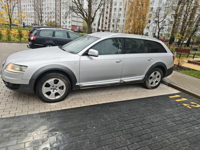 Серый Ауди А6 Олроуд, объемом двигателя 3 л и пробегом 285 тыс. км за 4500 $, фото 2 на Automoto.ua