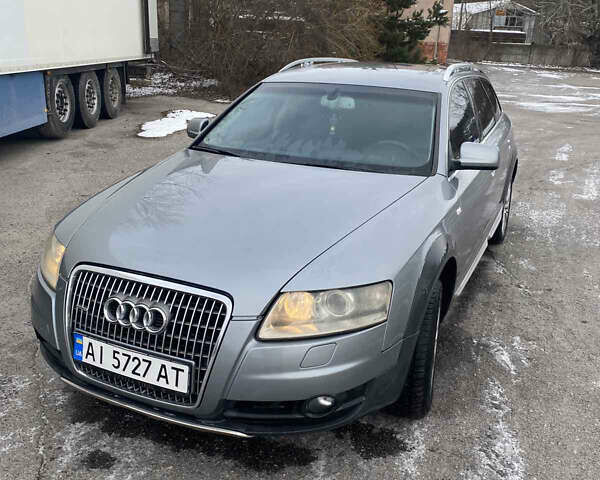 Серый Ауди А6 Олроуд, объемом двигателя 3 л и пробегом 303 тыс. км за 9000 $, фото 1 на Automoto.ua