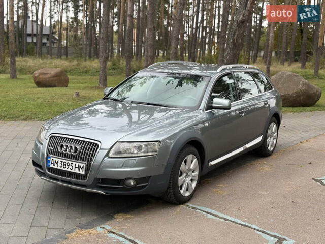 Серый Ауди А6 Олроуд, объемом двигателя 2.97 л и пробегом 292 тыс. км за 9450 $, фото 1 на Automoto.ua