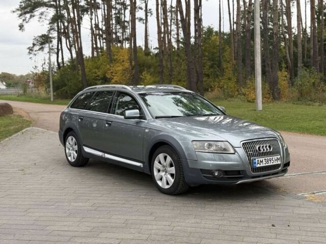 Серый Ауди А6 Олроуд, объемом двигателя 3 л и пробегом 283 тыс. км за 10000 $, фото 2 на Automoto.ua