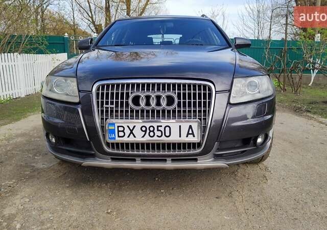 Сірий Ауді A6 Allroad, об'ємом двигуна 2.7 л та пробігом 320 тис. км за 11300 $, фото 1 на Automoto.ua