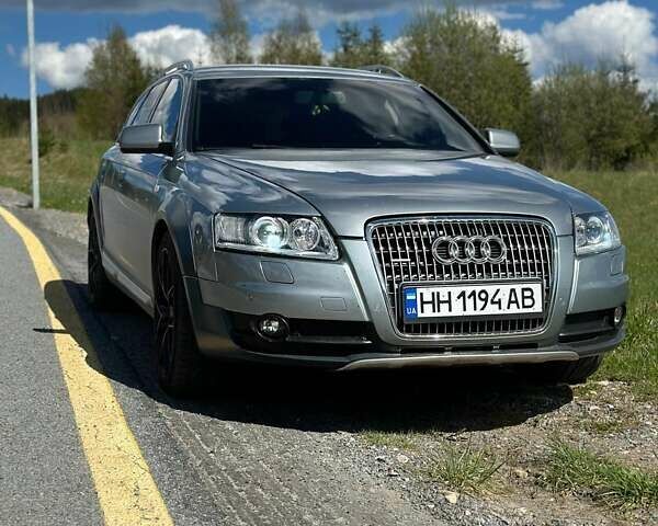 Серый Ауди А6 Олроуд, объемом двигателя 3 л и пробегом 418 тыс. км за 11200 $, фото 1 на Automoto.ua