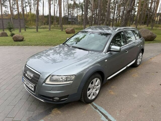 Серый Ауди А6 Олроуд, объемом двигателя 3 л и пробегом 283 тыс. км за 10000 $, фото 1 на Automoto.ua
