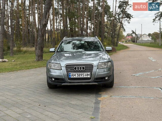 Серый Ауди А6 Олроуд, объемом двигателя 2.97 л и пробегом 292 тыс. км за 9450 $, фото 3 на Automoto.ua