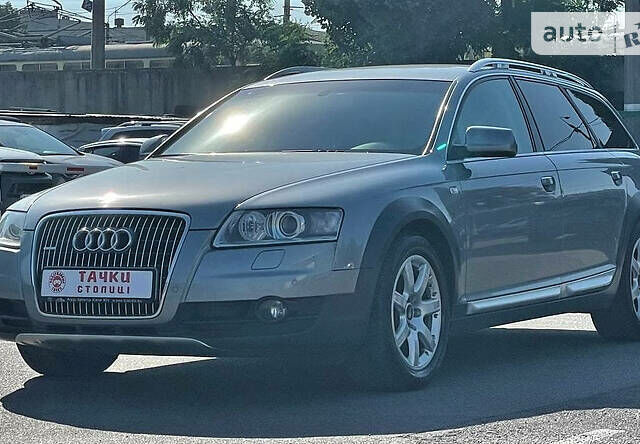 Сірий Ауді A6 Allroad, об'ємом двигуна 3 л та пробігом 133 тис. км за 13500 $, фото 2 на Automoto.ua