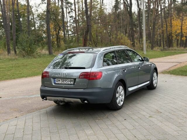 Серый Ауди А6 Олроуд, объемом двигателя 3 л и пробегом 283 тыс. км за 10000 $, фото 3 на Automoto.ua