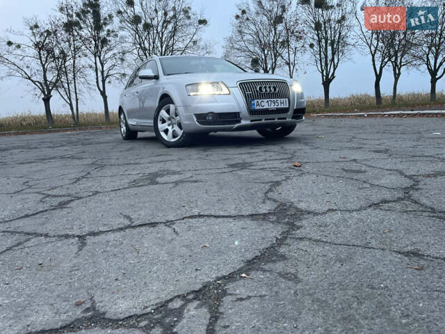 Серый Ауди А6 Олроуд, объемом двигателя 3 л и пробегом 330 тыс. км за 12200 $, фото 4 на Automoto.ua